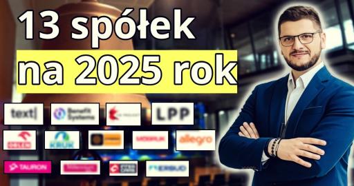 Najlepsze spółki na 2025 rok